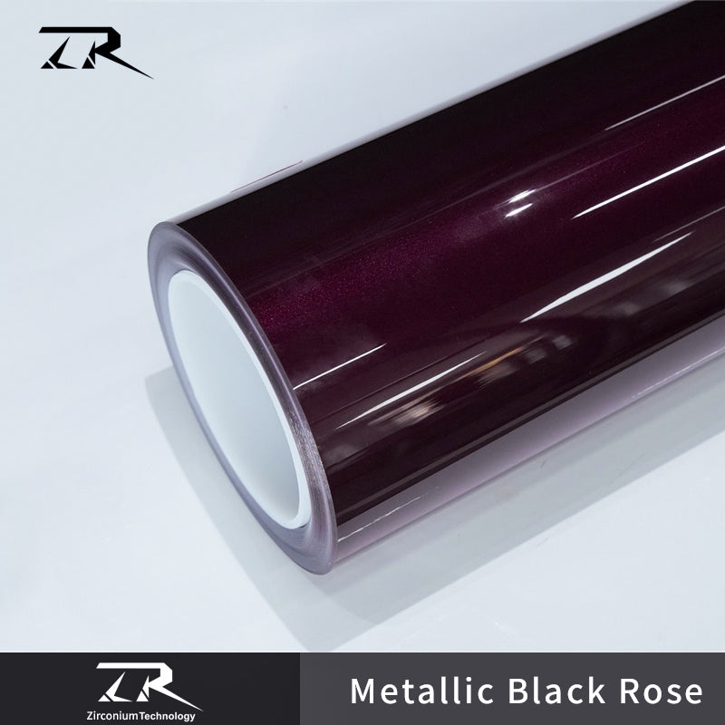 Color PPF - Metallic Black Rose