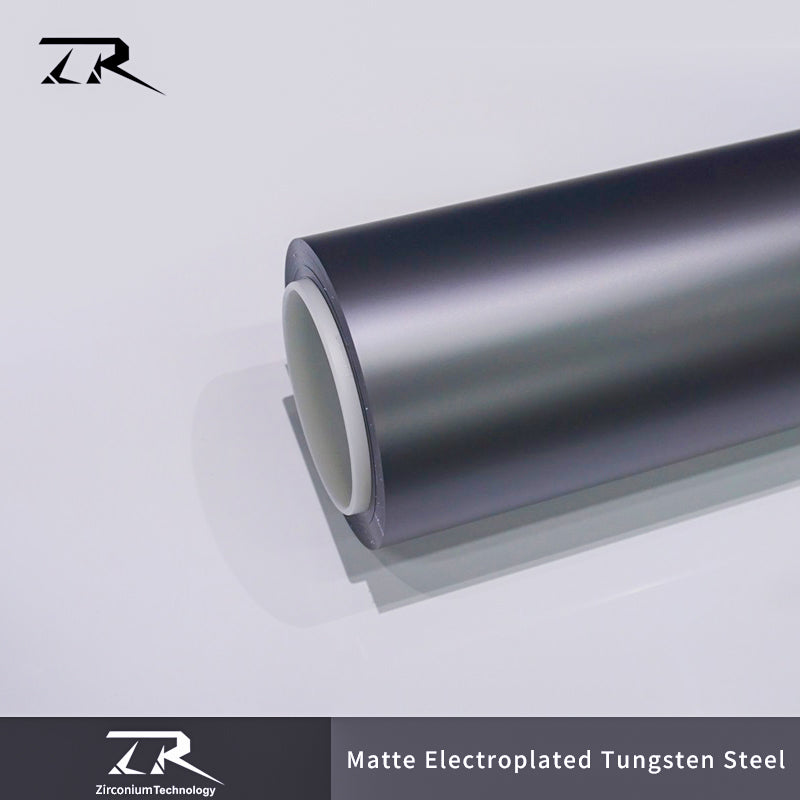 Matte Electroplated Tungsten Steel image 3