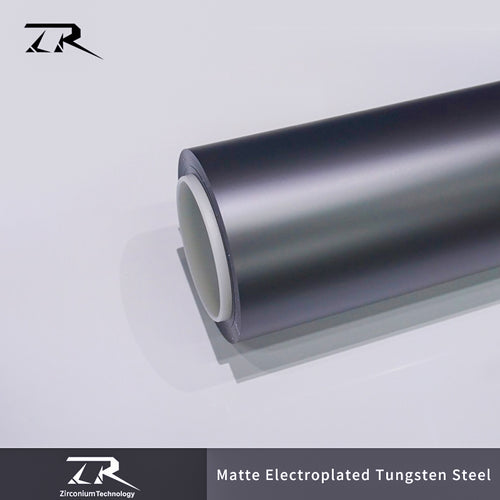 Matte Electroplated Tungsten Steel image 3