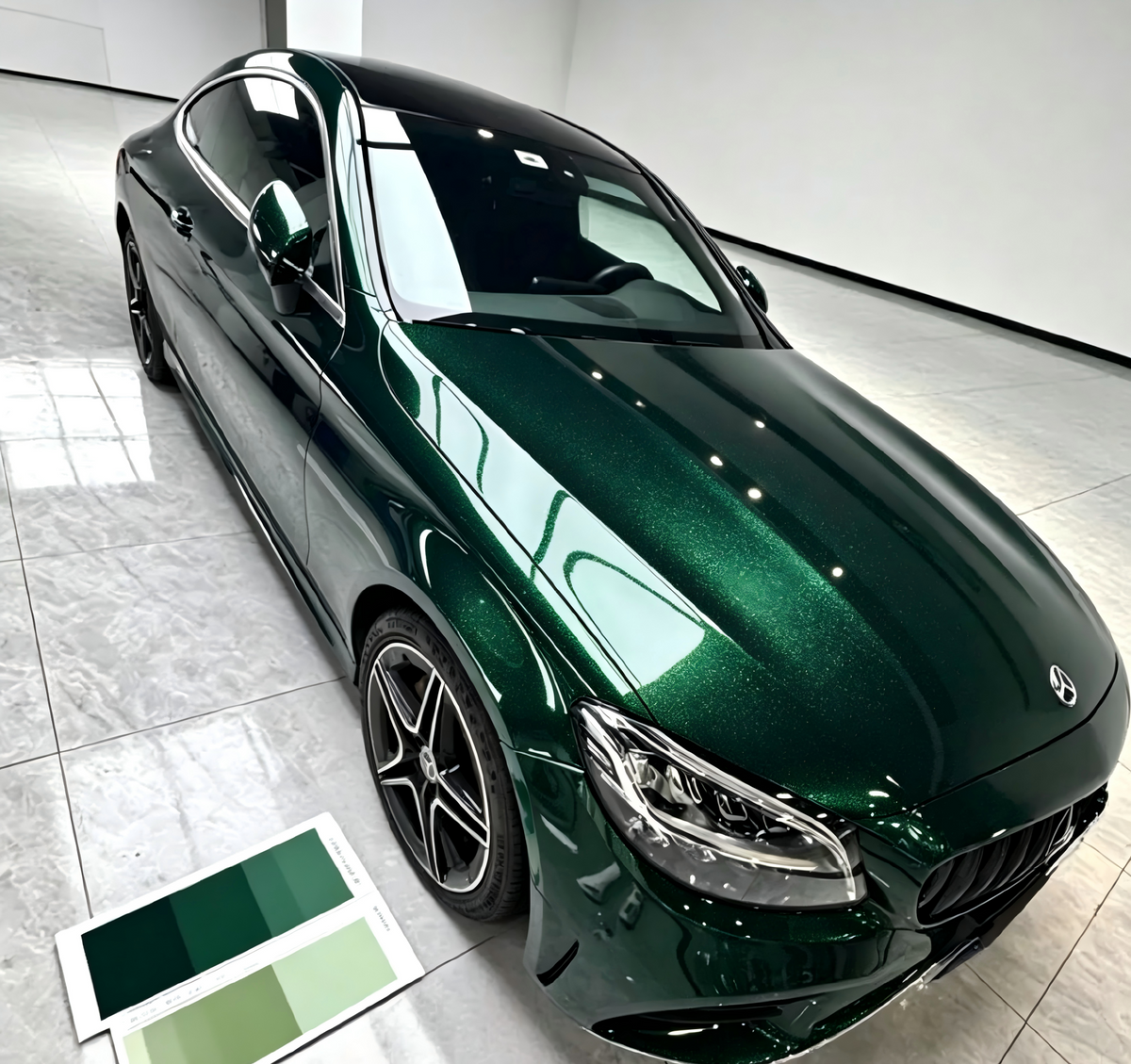 Metallic & Pearl Color PPF - Emerald Green
