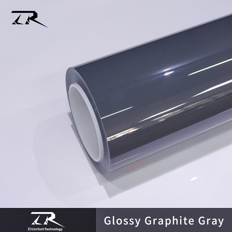 Metallic & Pearl Color PPF - Glossy Graphite Gray