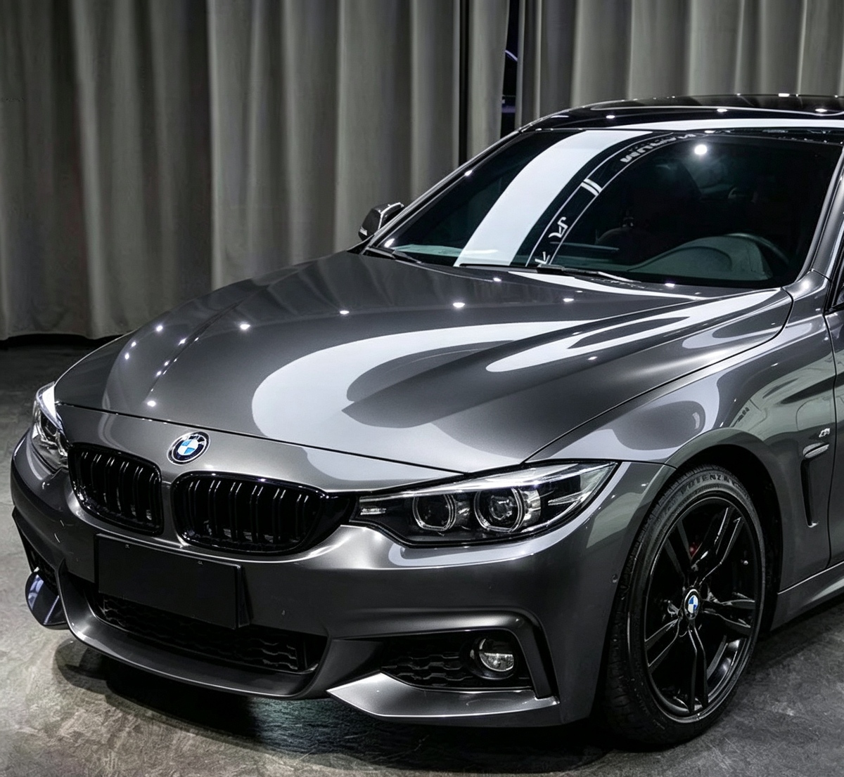 Super Gloss Color PPF - Liquid Metal Gun Grey