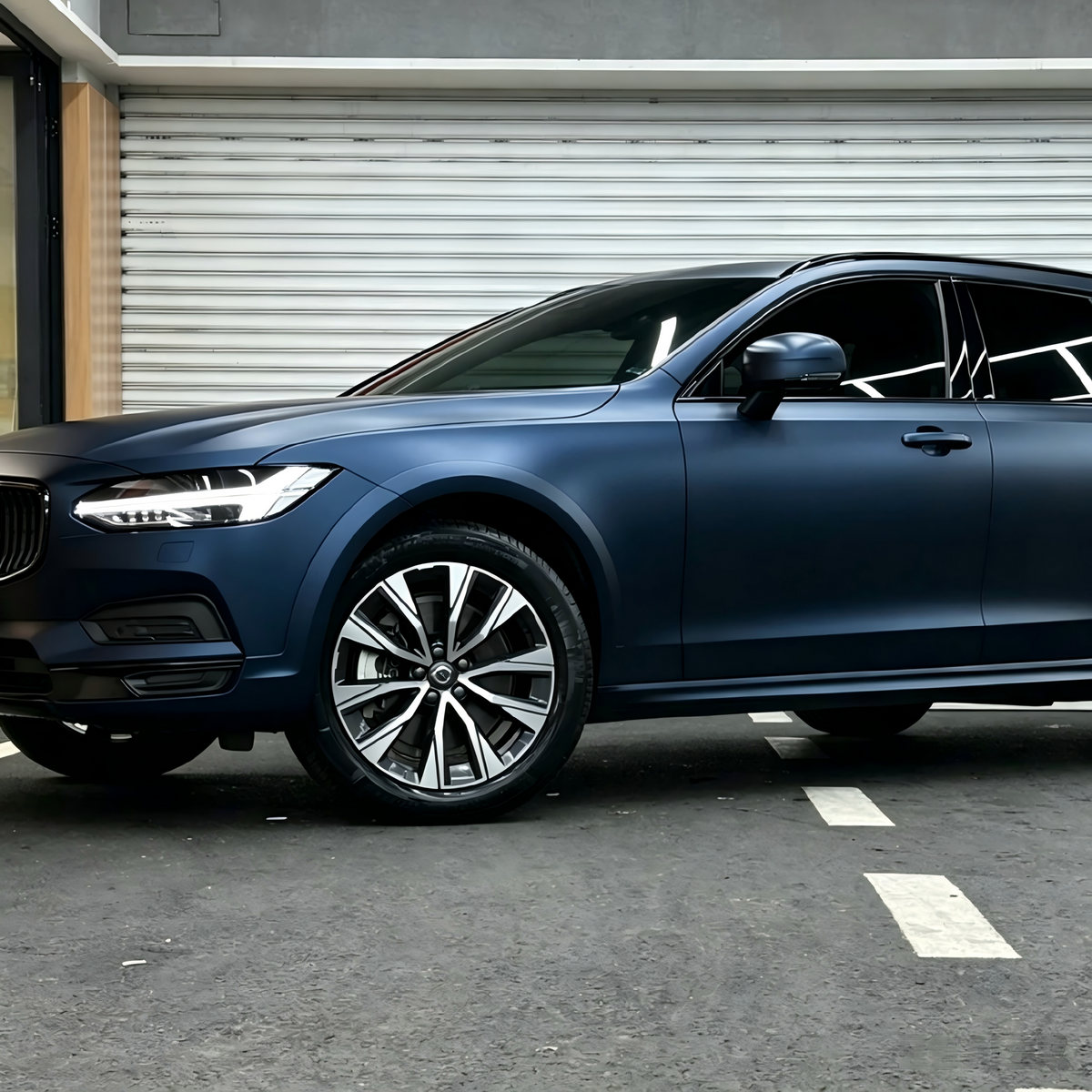 Textured & Specialty Color PPF - Matte Black Phantom Blue