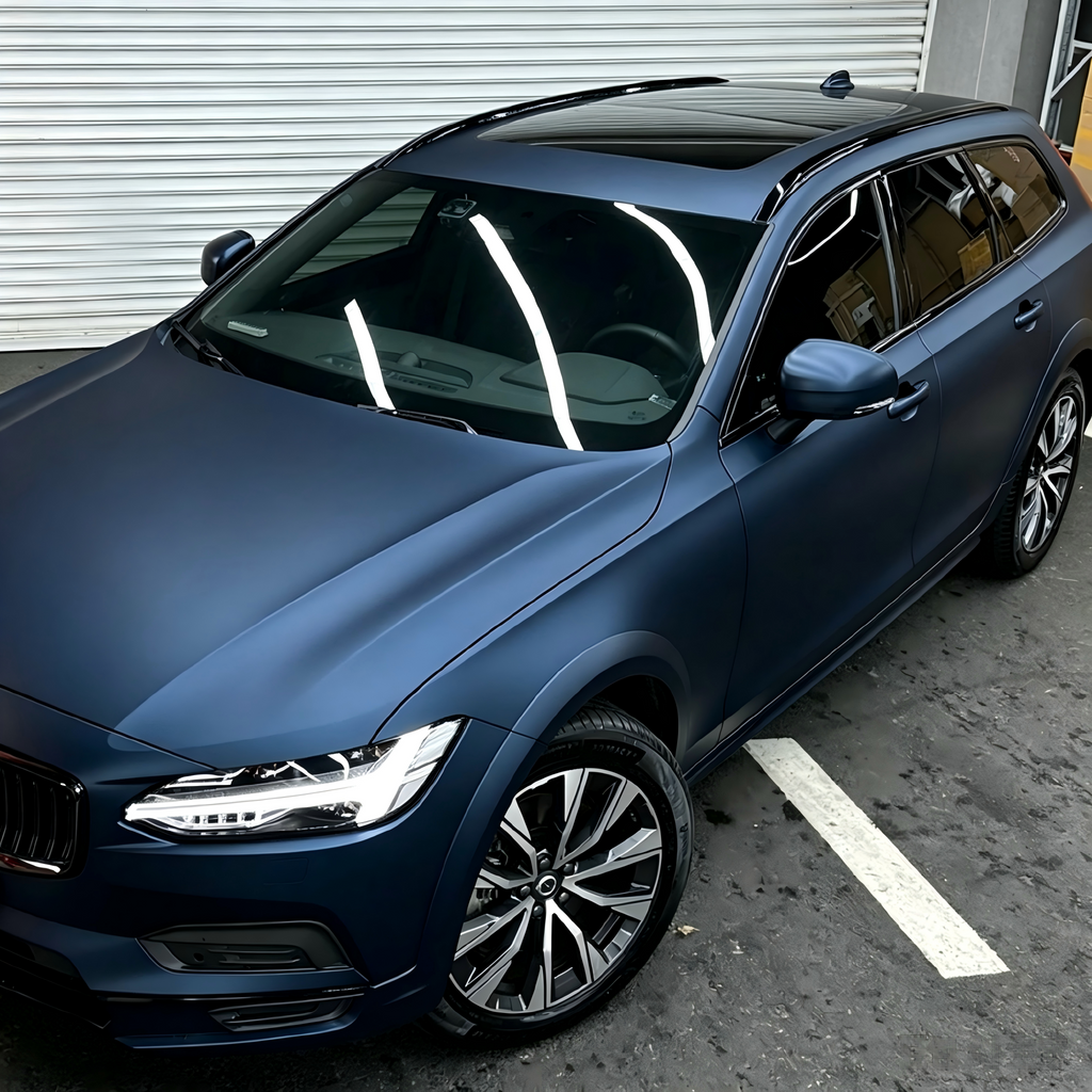 Textured & Specialty Color PPF - Matte Black Phantom Blue