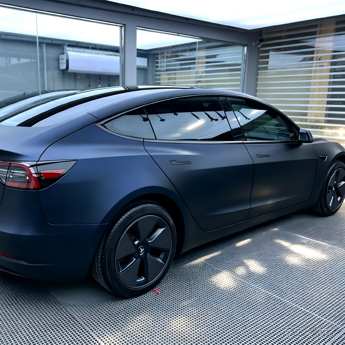 Textured & Specialty Color PPF - Matte Black Phantom Blue