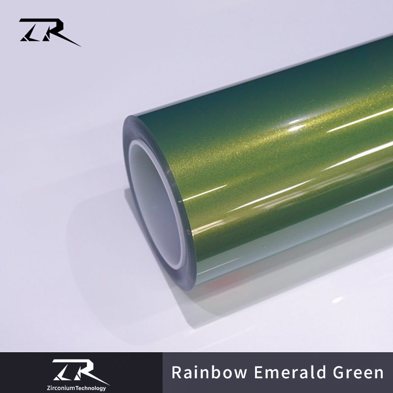 Metallic & Pearl Color PPF - Rainbow Emerald Green