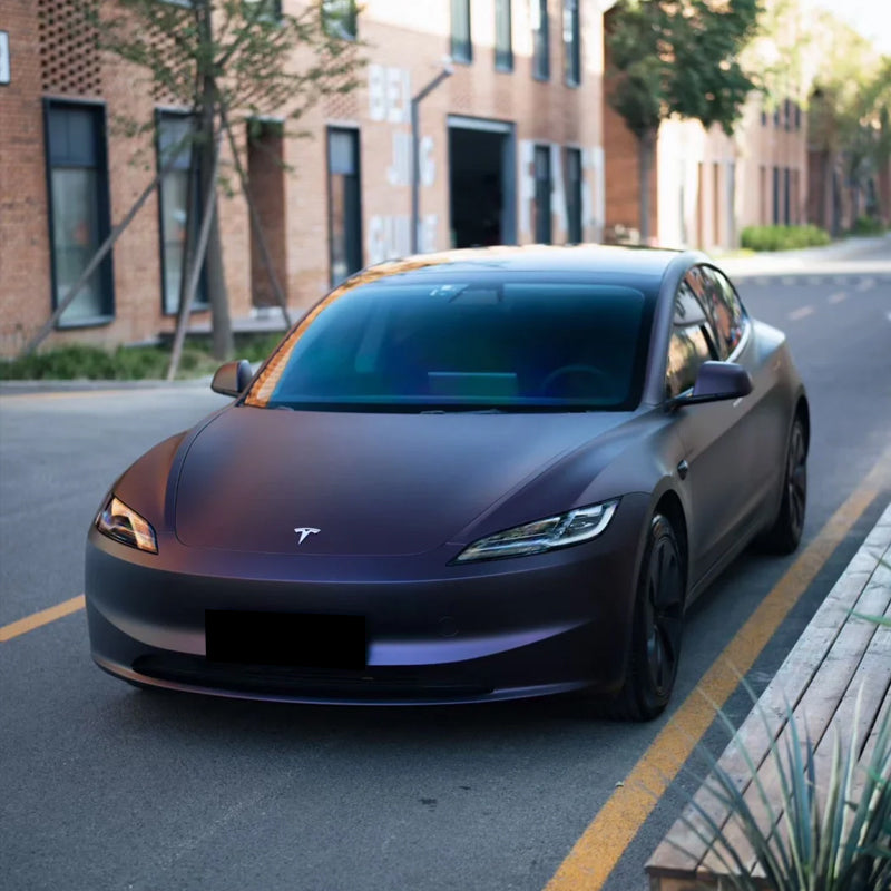 Satin Black Illusion Purple image 1