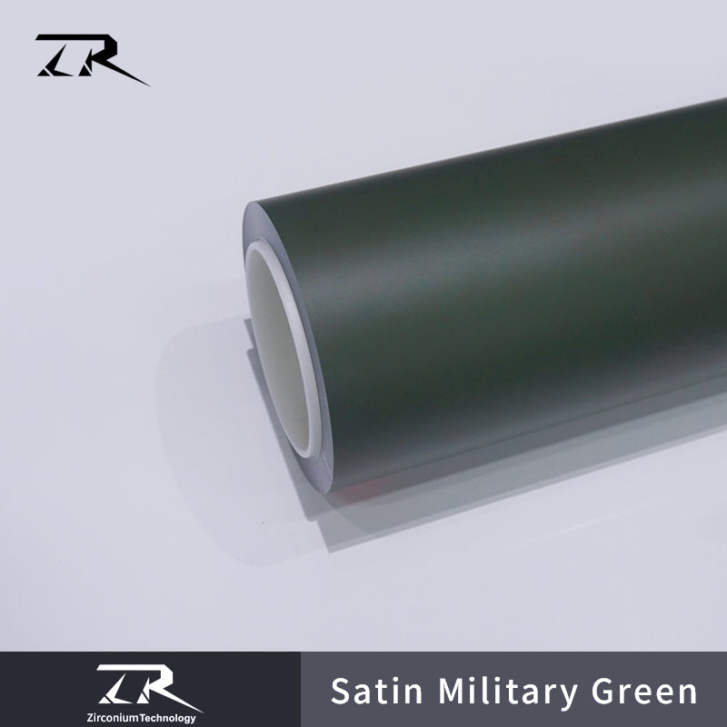Satin Military Green image 3