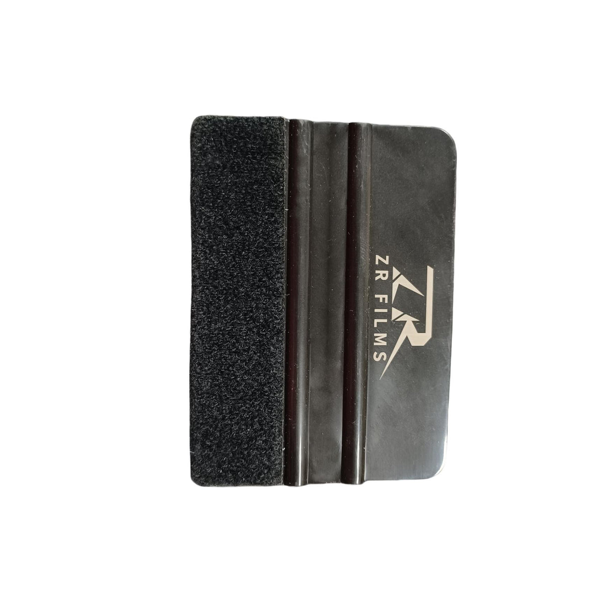 Squeegee card with felt - Black image